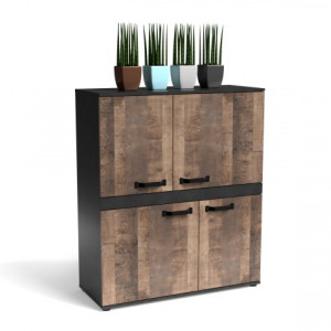 Комод Stripe SP864 1000х1180х400 ДСП 16мм Матера/Дуб колоніальний