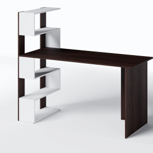 Стіл письмовий FST-24 1416х600х1226 мм Венге магія/Білий