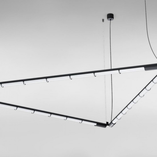 Світильник лінійний Starlight A 1270 Angle3 Black Зображення №2 Світильник лінійний Starlight A 1270 Angle3 Black фото № 2