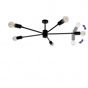 Люстра (світильник стельовий) Star 5M 840/320 Black