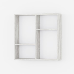 Комплект полиць настінних NP-03 600х150х600 мм Бетон Комплект полиць настінних NP-03 600х150х600 мм Бетон