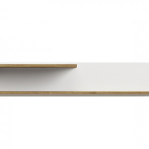 Полиця навісна Bollo BO15 1230x216x238 дуб артізан/білий Полиця навісна Bollo BO15 1230x216x238 дуб артізан/білий