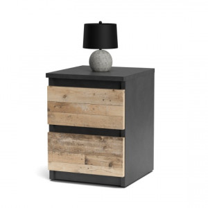 Тумба приліжкова CDF M2 300x400х320 мм матера/олд стайл світлий Тумба приліжкова CDF M2 300x400х320 мм матера/олд стайл світлий