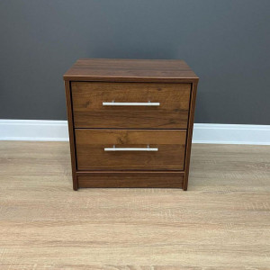 Тумба приліжкова Exclusive 450х350х450 мм Горіх екко Тумба приліжкова Exclusive 450х350х450 мм Горіх екко