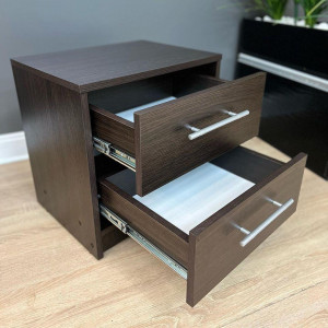 Тумба приліжкова Exclusive 450х350х450 мм Венге магія Тумба приліжкова Exclusive 450х350х450 мм Венге магія