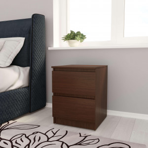 Тумба приліжкова TF2 400х450х550 мм ДСП Дуб венге/Магія Тумба приліжкова TF2 400х450х550 мм ДСП Дуб венге/Магія