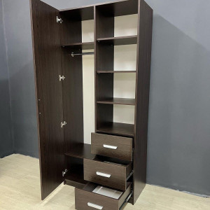 Шафа Milan 1ДВ3Ш 900х470х2000 Венге магія