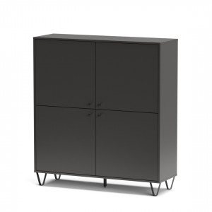 ALDO AL8 Пенал 1236x400x1352 Базальт ALDO AL8 Пенал 1236x400x1352 Базальт