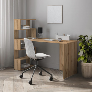 Стіл письмовий FST-24 1416х600х1226 мм Дуб Аппалачі