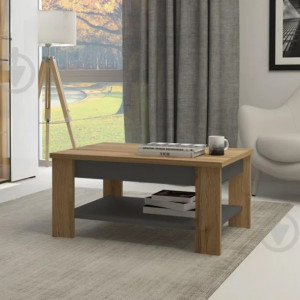 Столик журнальний Note NT1 670x670x460 дуб вотан/антрацит