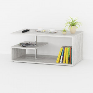 Журнальний стіл S-7 ДСП 16 мм 910х526х410 мм Бетон