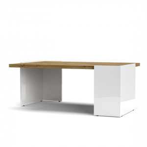 Журнальний столик Maja MJ2 938x636x370 білий/дуб артизан