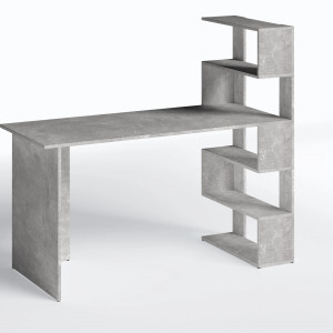 Стіл письмовий FST-15 1416х600х1226 мм Бетон