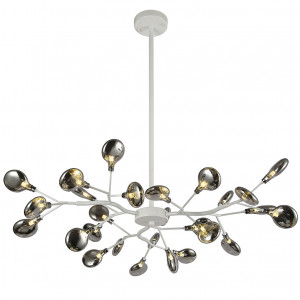 Люстра 918LP447-27 WH+BK