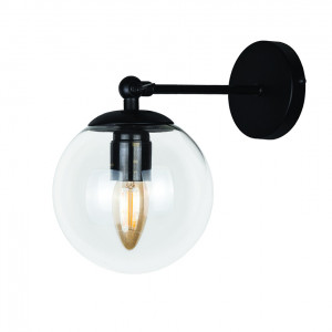 Бра 756WPR150F-1 BK+CL