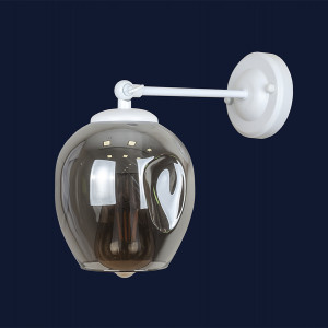 Бра 756WPR0231F-1 WH+BK