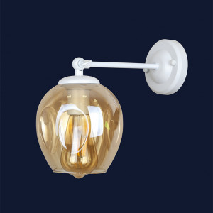 Бра 756WPR0231F-1 WH+BR