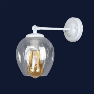Бра 756WPR0231F-1 WH+CL