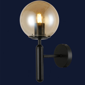 Бра 916W41-1 BK+BR