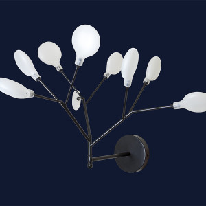 Бра 756LPR0031-9 BK+WH