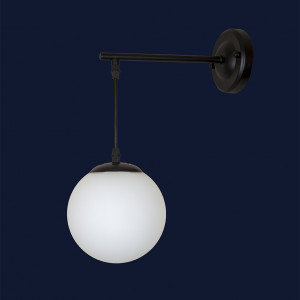 Бра 756WPR150F2-1 BK+WH