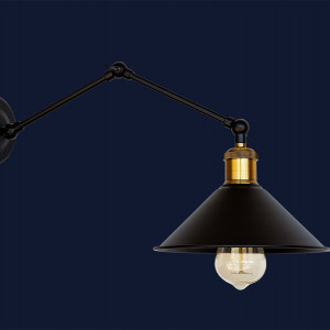 Бра 707WZ103F-1 BK