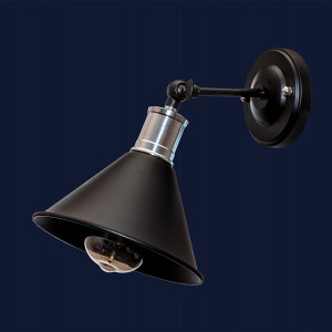 Бра 707W102F1-1 BK