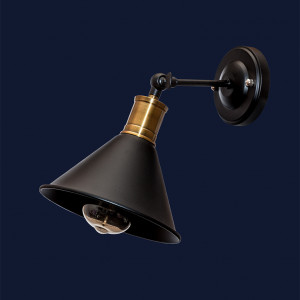 Бра 707W102F2-1 BK