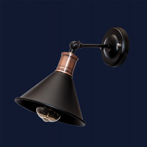 Бра 707W102F3-1 BK