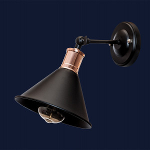 Бра 707W102F4-1 BK