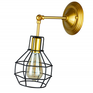 Бра 707W116F-1 GD+BK