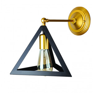 Бра 756W220F-1 GD+BK