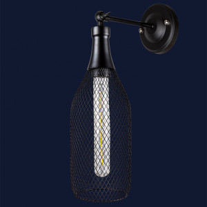 Бра 907W003F-1 BK