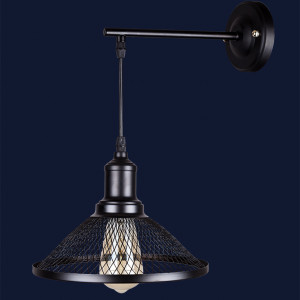 Бра 907W009F2-1 BK