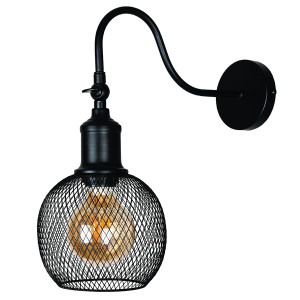 Бра 907W011F3-1 BK