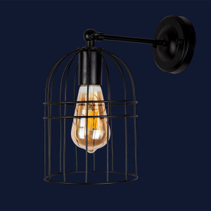 Бра 756WPR106F-1 BK