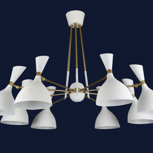 Люстра 756LPR1024-8 WH
