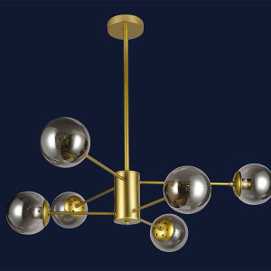 Люстра 7526033-6 GD+BK Люстра 7526033-6 GD+BK