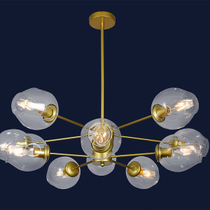 Люстра 7526035-10 GD+CL Люстра 7526035-10 GD+CL