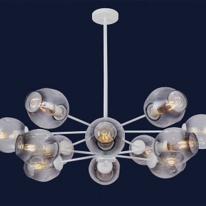 Люстра 7526035-12 WH+BK Люстра 7526035-12 WH+BK