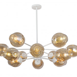 Люстра 7526035-12 WH+BR