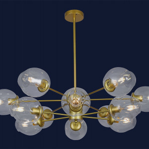 Люстра 7526035-12 GD+CL Люстра 7526035-12 GD+CL