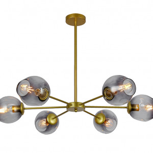 Люстра 7526039-6 GD+BK