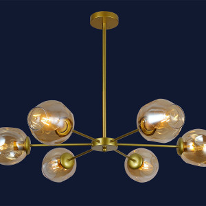 Люстра 7526039-6 GD+BR