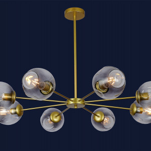 Люстра 7526039-8 GD+BK