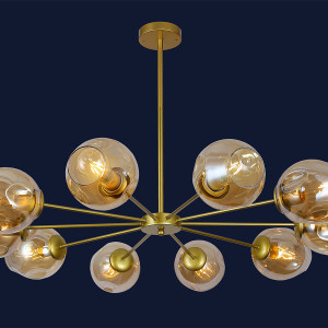 Люстра 7526039-10 GD+BR