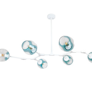 Люстра 752L7731-6 WH+BL