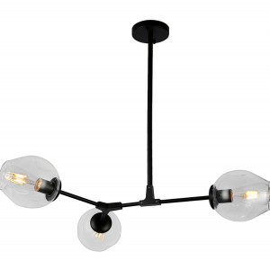 Люстра 752L7731-3 BK+CL