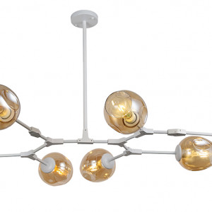 Люстра 752L7731-7 WH+BR