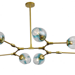 Люстра 752L7731-7 GD+BL